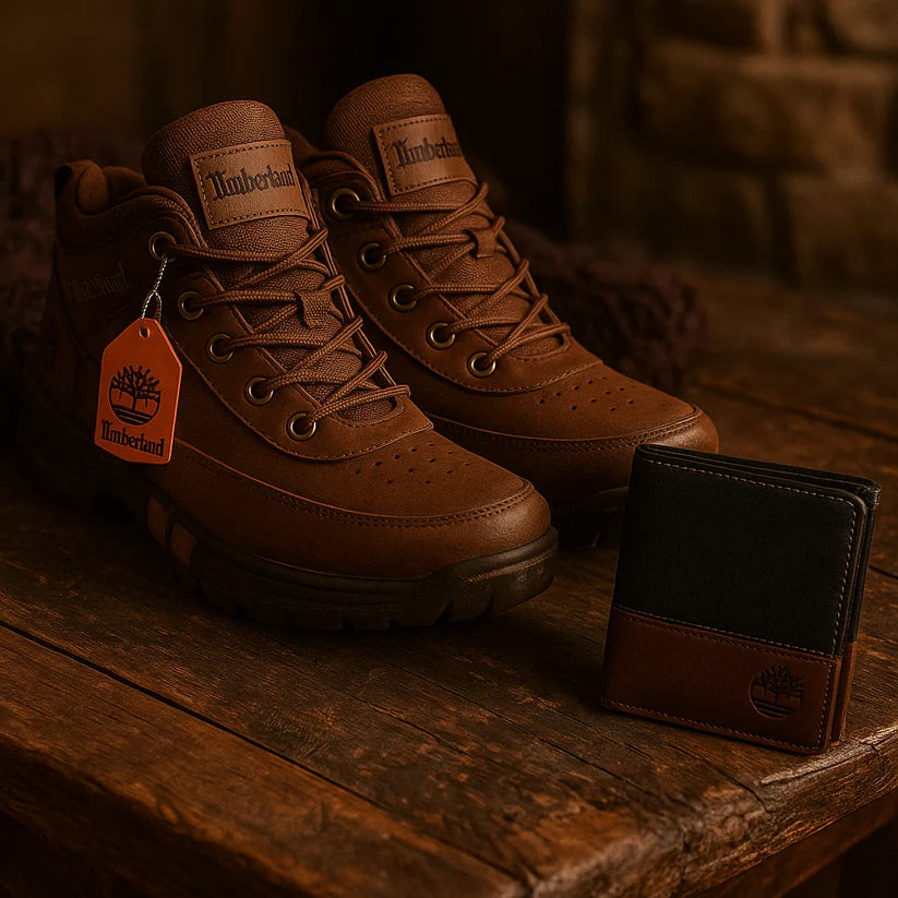 BOTAS TÁCTICAS  HOMBRE + REGALO DE BILLETERA DE CUERO